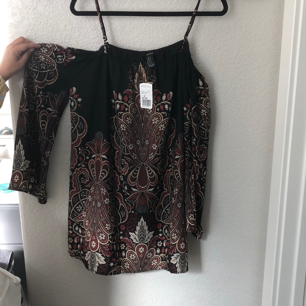 NWT M Forever 21 Off the Shoulder Dress